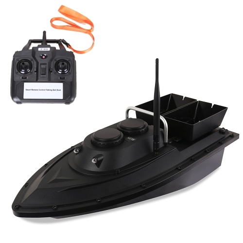 D11 RC Boat Fish Finder Esca da pesca Barca 1.5kg Caricamento 500m Telecomando Velocità fissa 2 Batteria 2 Motori 2 Contenitore esche 2 Luce LED