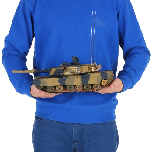 

Оригинал HENG LONG 3816 1/24 США M1A2 Abrams Battle Airsoft Panzer RC Танк с функцией программирования