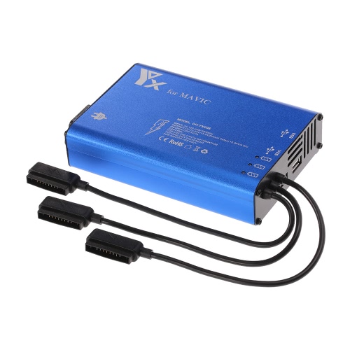 

5 in 1 Charger for DJI Mavic Pro FPV Drone 3 Intelligent Battery & Remote Controller & Smart Phone Charging