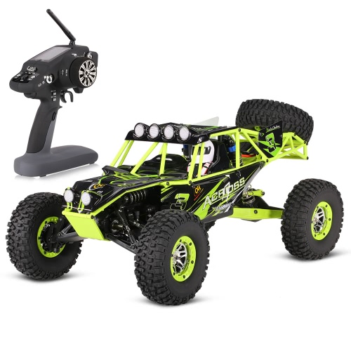 

Original WLtoys 10428 1/10 2.4G 4WD Electric Brushed Crawler RTR RC Car