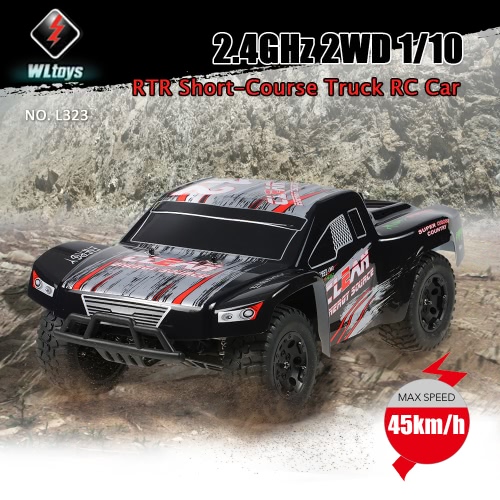 Original WLtoys L323 2.4GHz 2WD 1/10 45km/h Brushed Electric RTR Short-Course Truck RC Car от Tomtop.com INT Original WLtoys L323 2.4GHz 2WD 1/10 45km/h Brushed Electric RTR Short-Course Truck RC Car от Tomtop.com INT