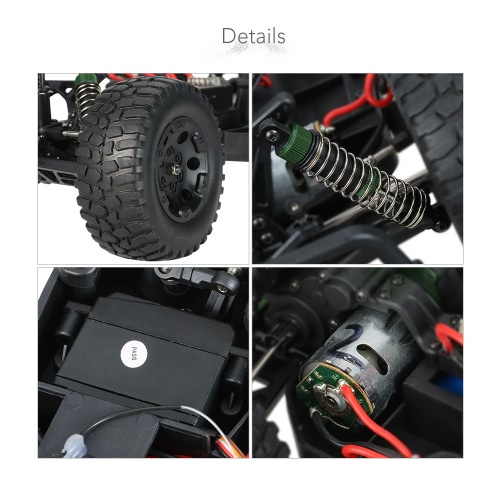 Original WLtoys L323 2.4GHz 2WD 1/10 45km/h Brushed Electric RTR Short-Course Truck RC Car от Tomtop.com INT Original WLtoys L323 2.4GHz 2WD 1/10 45km/h Brushed Electric RTR Short-Course Truck RC Car от Tomtop.com INT