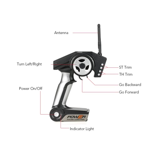 Original WLtoys L323 2.4GHz 2WD 1/10 45km/h Brushed Electric RTR Short-Course Truck RC Car от Tomtop.com INT Original WLtoys L323 2.4GHz 2WD 1/10 45km/h Brushed Electric RTR Short-Course Truck RC Car от Tomtop.com INT