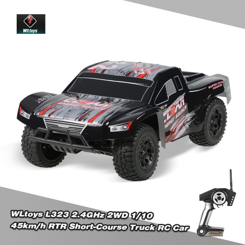 Original WLtoys L323 2.4GHz 2WD 1/10 45km/h Brushed Electric RTR Short-Course Truck RC Car от Tomtop.com INT Original WLtoys L323 2.4GHz 2WD 1/10 45km/h Brushed Electric RTR Short-Course Truck RC Car от Tomtop.com INT
