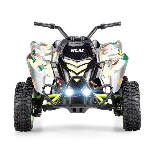 

Original Wltoys 12428-A 1/12 2.4G 4WD 50km/h Electric Brushed Off-road Motorcycle w/ LED Lights RTR RC Car