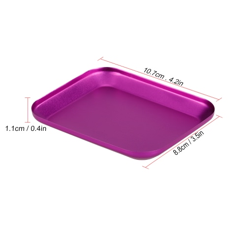 

Aluminium Alloy Magnetic Screw Tray Plate for RC Crawler Car Boat Drone Quadcopter RC Model Repair Tool