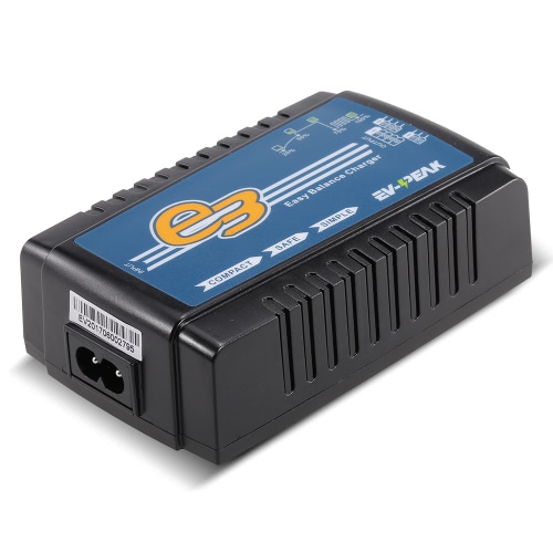 

EV-PEAK e3 30W 3A 2-4S AC100-240V Зарядное устройство для легкого баланса для аккумулятора LiPo RC Drone Quadcopter Car