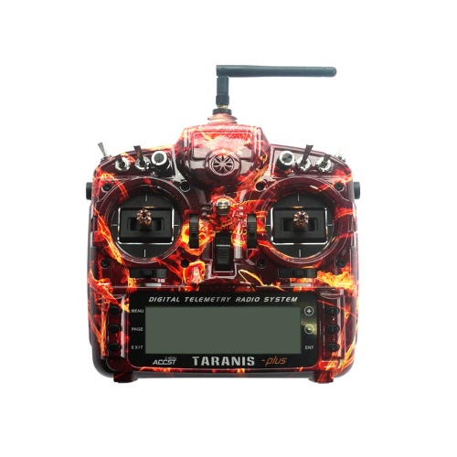 

FrSky Taranis X9D Plus SE 2.4G ACCST 16CH Телеметрический радиопередатчик Открыть режим TX 2 для RC Quadcopter Вертолет Blazing Skull