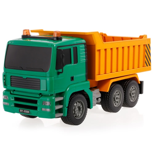 

2.4G 1/20 RC Инженерный самосвал RTR Радиоуправление Автомобильный светодиодный симулятор Звук