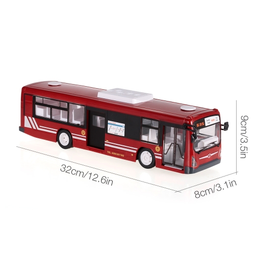 

2.4G RC Bus RTR Radio Control Opening Door Car LED Light Simulation Sound