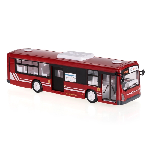 

2.4G RC Bus RTR Radio Control Opening Door Car LED Light Simulation Sound