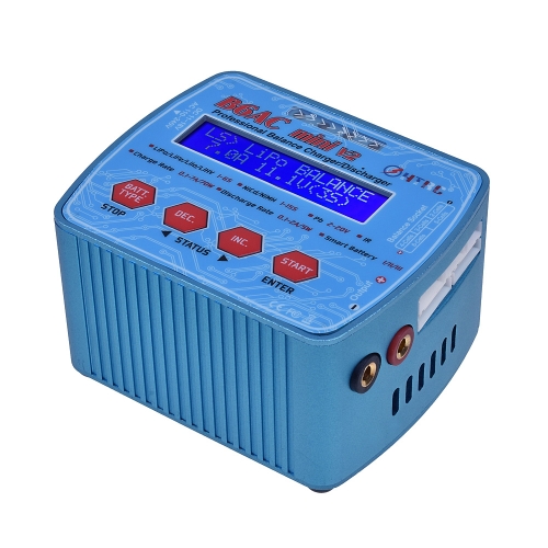 

HTRC B6AC Mini V2 70W 7A Digital Battery Balance Charger Discharger for RC Drone Airplane Lipo Li-ion NiCd NiMH Battery
