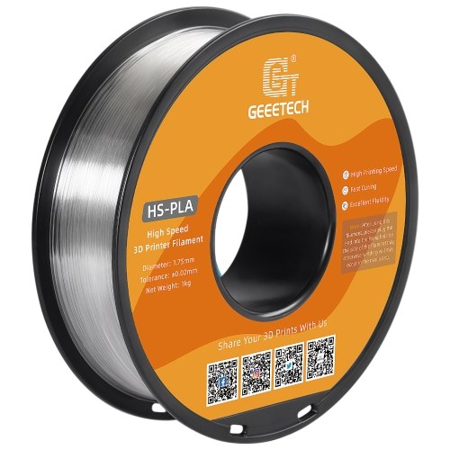 GEEETECH HS-PLA Filament 1,75mm 3D-Druckfaden für die meisten Hochgeschwindigkeits-3D-Drucker 1 kg