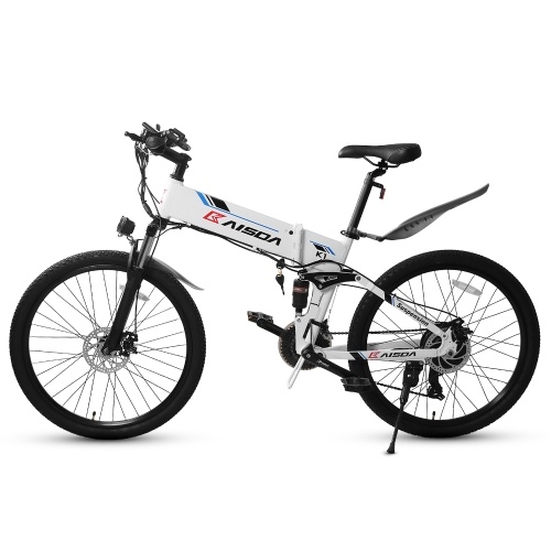 Kaisda k1 mountain folding bicicleta elétrica 48v 500w 10.4ah bateria velocidade superior 32km / h