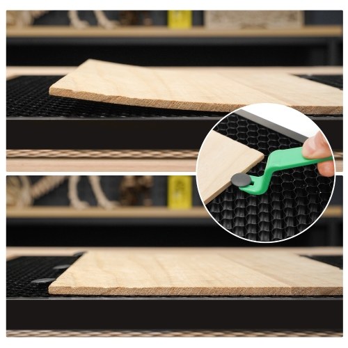 ATOMSTACK F4 Lasergraver Wabenbrett Schneiden Arbeitstisch 410x420mm Arbeitsbereich