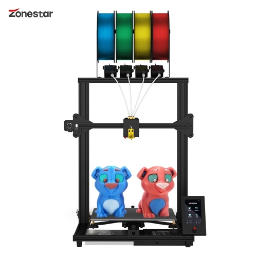 ZONESTAR Z8PM4 PRO FDM 3D Printer 300x300x400mm Build Area 