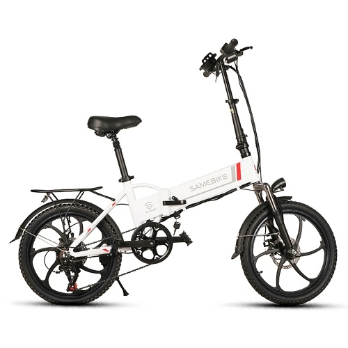 Samebike 20LVXD30 Ebike 20``*1.95`` Tires 350W Brushless Gear Motor Folding Electric Bike 45-60km Power-Assist Range 
