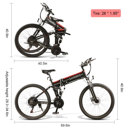 

Samebike LO26-WHFT 26 Inch Electric Bike
