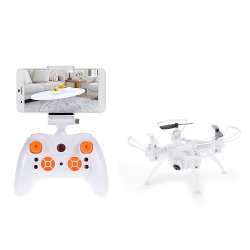 

Оригинал Skytech TK106RHW 2,4 4CH 6-осевой Wifi FPV 0.3MP камера Дрон Waypoints Высота Удерживать G-сенсор RC Mini Quadcopter