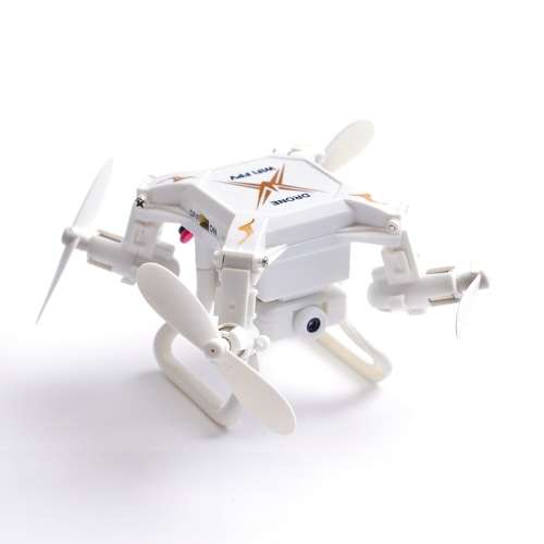 

SBEGO 127W 2.4G 4CH 6-осевой гироскоп 0.3MP Wifi FPV Складной RC Quadcopter RTF Drone с 3D-флип-режимом без головки и одним ключом