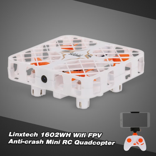 Linxtech 1602 2.4G 6 Axis Gyro 3D Flip Crashworthy Structure Mini RC Quadcopter от Tomtop.com INT Linxtech 1602 2.4G 6 Axis Gyro 3D Flip Crashworthy Structure Mini RC Quadcopter от Tomtop.com INT