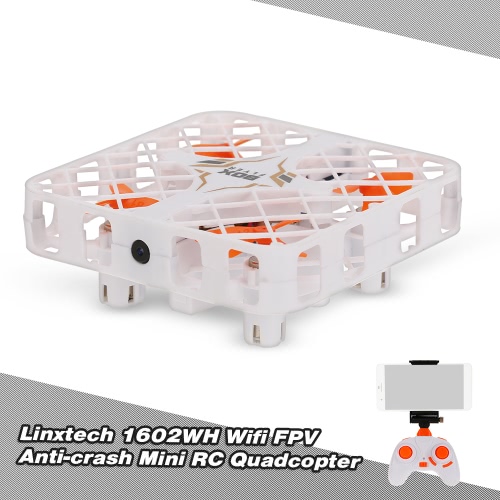 Linxtech 1602 2.4G 6 Axis Gyro 3D Flip Crashworthy Structure Mini RC Quadcopter от Tomtop.com INT Linxtech 1602 2.4G 6 Axis Gyro 3D Flip Crashworthy Structure Mini RC Quadcopter от Tomtop.com INT