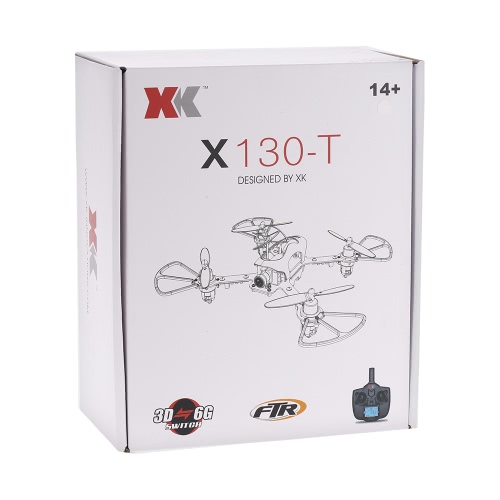 Original XK X130-T 5.8G FPV 3D/6G Mode Racing Drone with HD Camera 2.4G 4CH Carbon Fiber Frame RTF Mini RC Quadcopter от Tomtop.com INT Original XK X130-T 5.8G FPV 3D/6G Mode Racing Drone with HD Camera 2.4G 4CH Carbon Fiber Frame RTF Mini RC Quadcopter от Tomtop.com INT
