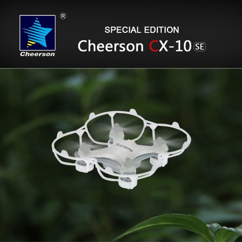 Original Cheerson CX-10SE 2.4G 4CH 6-Axis Gyro Mini Drone UFO with LED Lights RTF RC Quadcopter от Tomtop.com INT Original Cheerson CX-10SE 2.4G 4CH 6-Axis Gyro Mini Drone UFO with LED Lights RTF RC Quadcopter от Tomtop.com INT