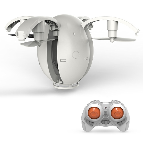 

Kai Deng K130 ALPHA 2.4G 4CH 6-axis Gyro Transformable Egg Drone One Key Return Headless Mode Folding RC Quadcopter