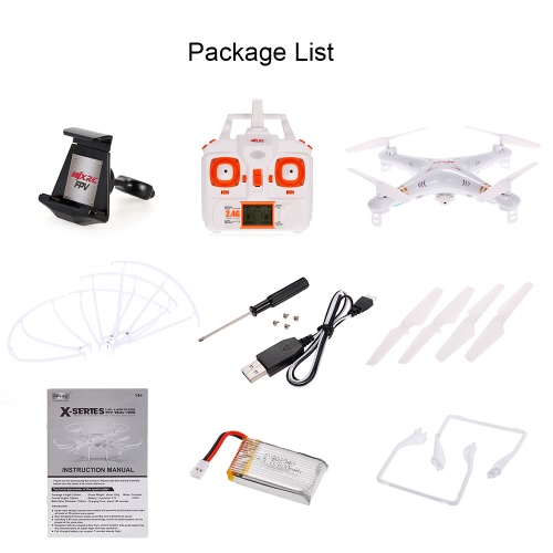 

MJX X705C Wifi FPV C4005 0.3MP camera 2.4G 6-axis Gyro 3D Flip RC Quadcopter