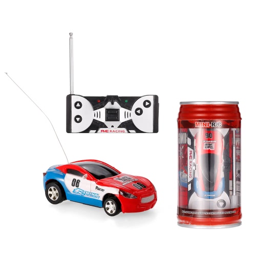 

FENGQI TOYS 9803 Coke Can 1/63 Speed ​​Mini Racing Радиоуправление Car Collection Kids Gift Decoration