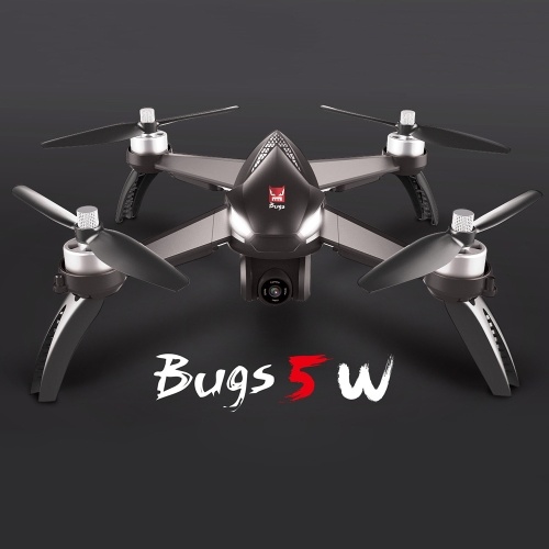 MJX Bugs 5W 5G Wifi FPV RC Drone Quadcopter Gray