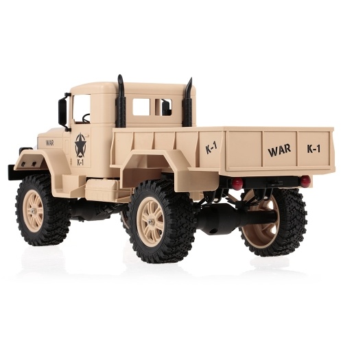 

WLtoys 124301 1/12 2.4GHz 4WD 1200G Load Military Truck