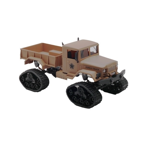 

Fayee FY001B 1/16 2.4GHz 4WD 3000G Load Snow Tire Военный грузовик внедорожник RC Crawler со светодиодными фарами для детей