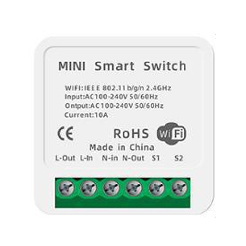 Tuya Wifi Mini Intelligent Switch (10A)