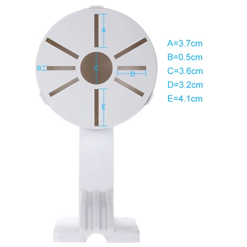 

Universal Wall Mount Hanging Plastic Bracket For CCTV Dome Camera Waterproof Multiple Hole Sites Suit Different Camera Size