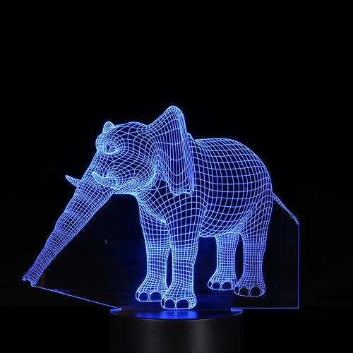 Kreatives 3D LED Illusion-buntes Tabellen-Nachtlicht