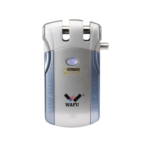 

WAFU Wireless Security Невидимый замок с замком без ключа Вход в систему Smart Smart Lock с 4 дистанционными клавишами