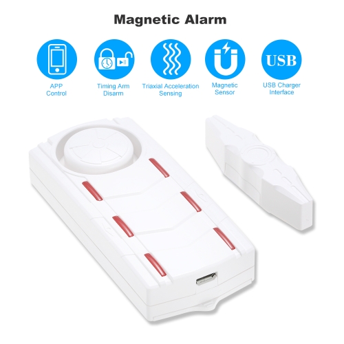 

Intelligent Audible Visual Magnetic Alarm