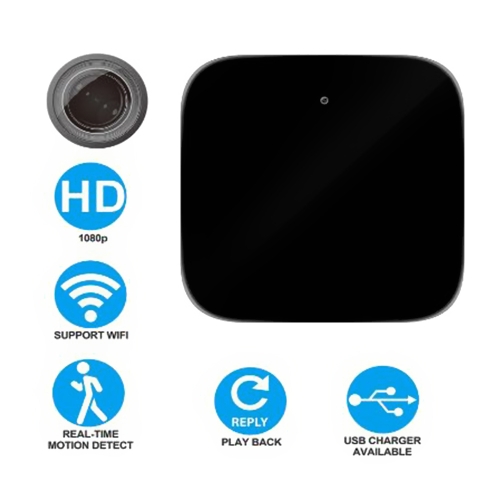 

Mini USB Camera HD 1080P WIFI Wireless Wall Adapter