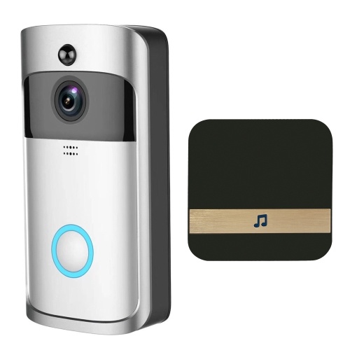 

Интеллектуальная беспроводная WiFi-защита DoorBell Smart Video Door Phone с подключаемым звуковым сигналом