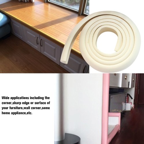 

2M 0.8CM/1.2CM Thickness Baby Safety Table Edge Corner Protector Guard Cushion Anti-collision Bumper Strip