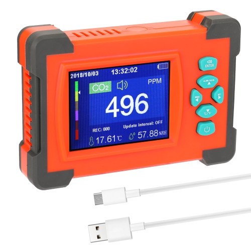 

Portable Carbon Dioxide Detector