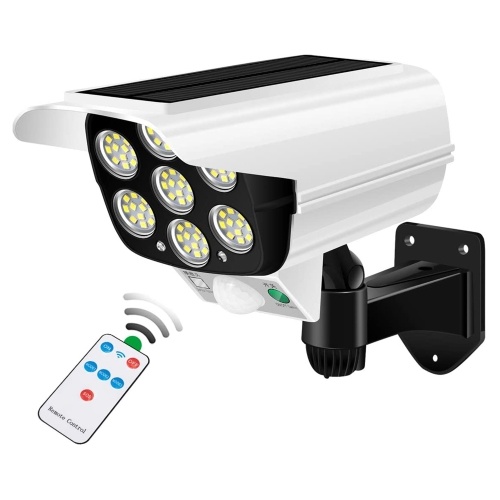 

LED Solar Lights Outdoor Motion Sensor Fake Surveillance Camera Light
