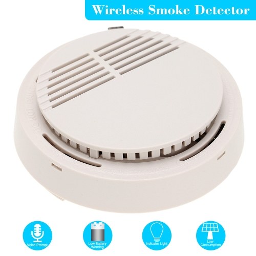 LED Photoelectric Wireless Detector Fire Alarm Sensor
