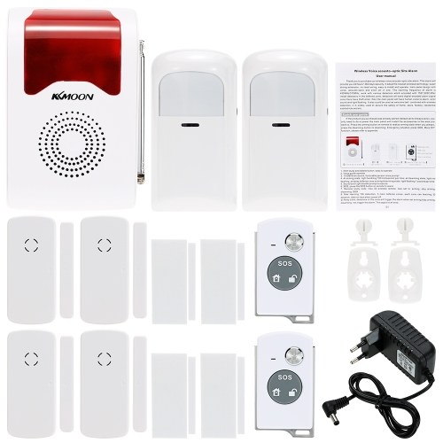 433MHZ Wireless On-site Home Security Burglar House Alarm System