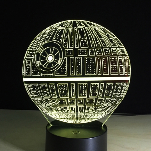 Kreatives 3D LED Illusion-buntes Tabellen-Nachtlicht