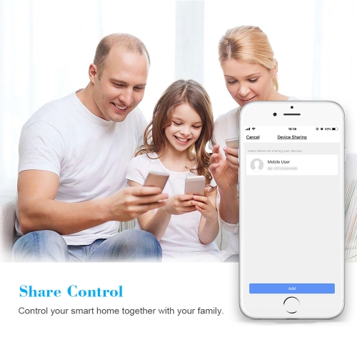 

Mini Wifi Smart Plug with On/Off Switch