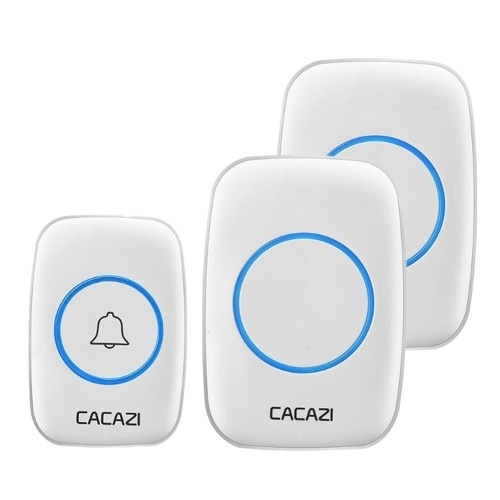 

Waterproof Transmitter 38 Ringtones LED Indicator Door Chime