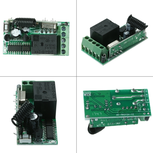 

433Mhz DC 12V Универсальный RF Remote Control Switch